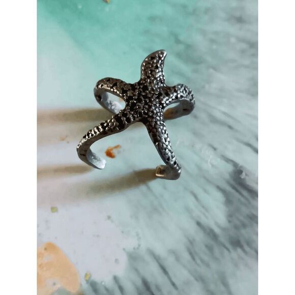 *Clearance* Ladies Starfish Ring (Size 6) - Picture 2 of 4